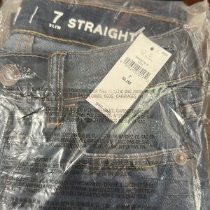 Boys Gap Straight jeans
Size 7 slim
Medium wash